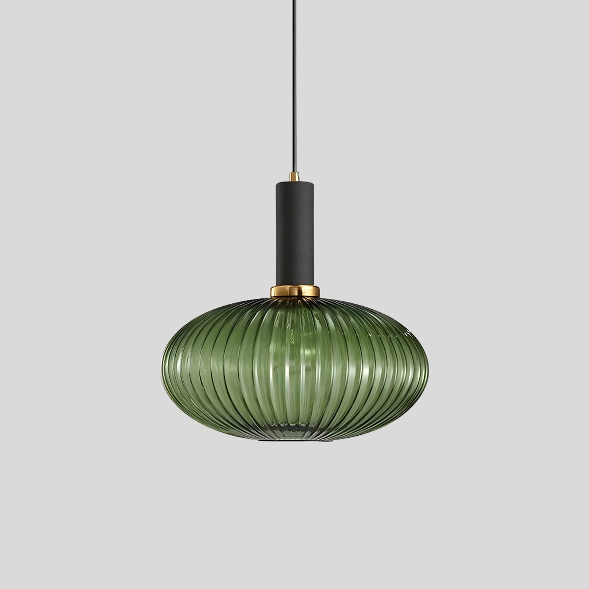 Antizer Nordic Vintage Glass Striped Pendeant Light