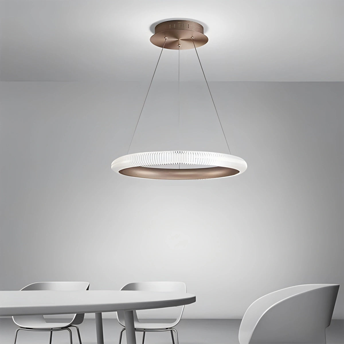 Antizer Nordic Circular Chandelier for Living Room