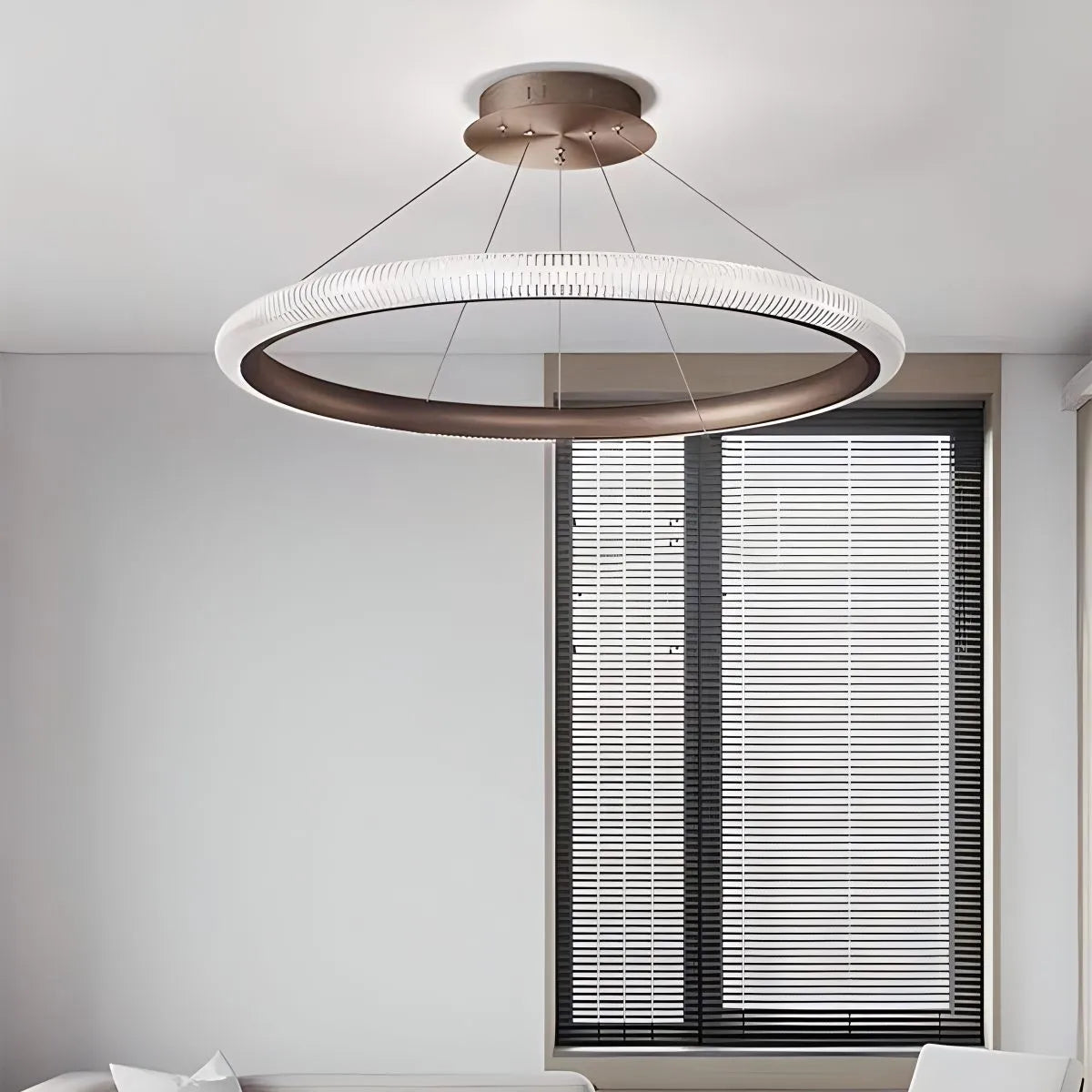 Antizer Nordic Circular Chandelier for Living Room