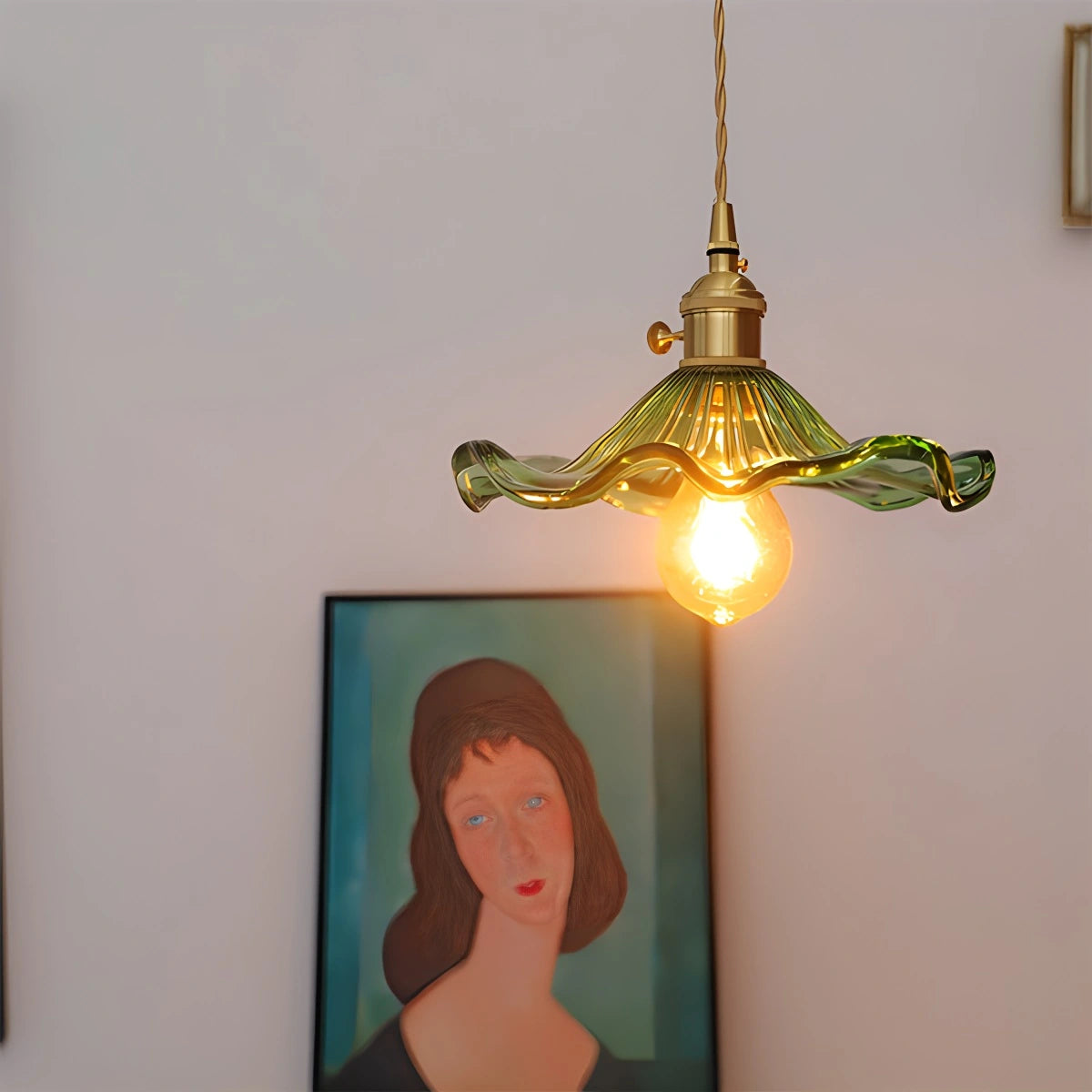 Antizer Nordic Japanese Glass Chandelier for Living Room