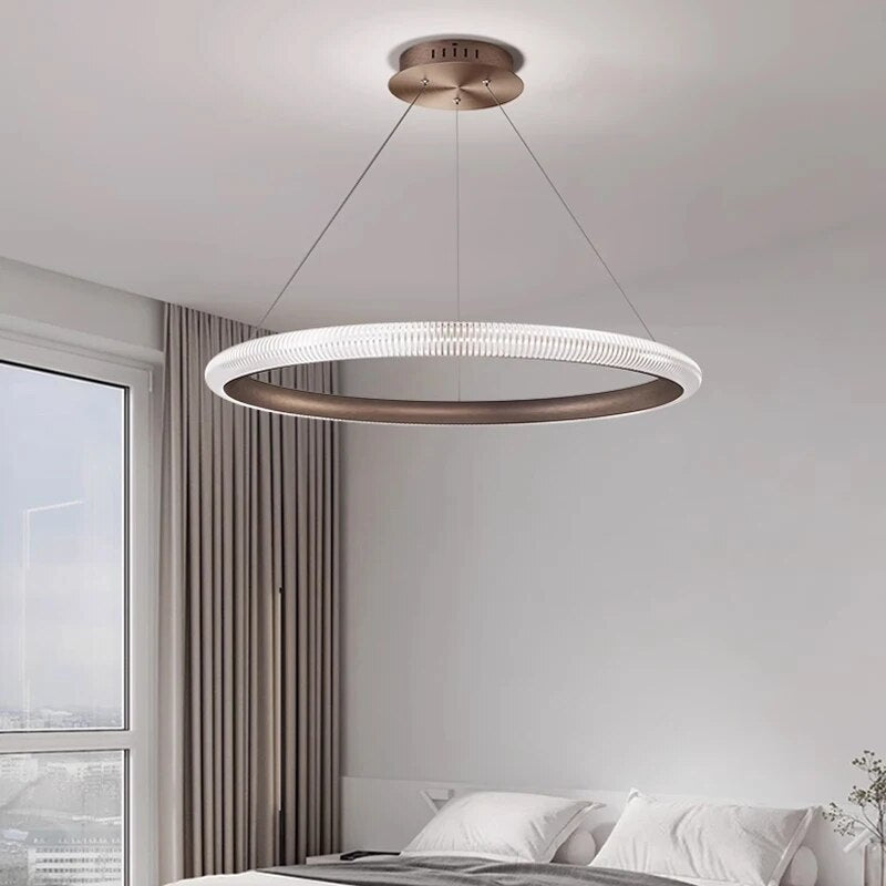 Antizer Nordic Circular Chandelier for Living Room