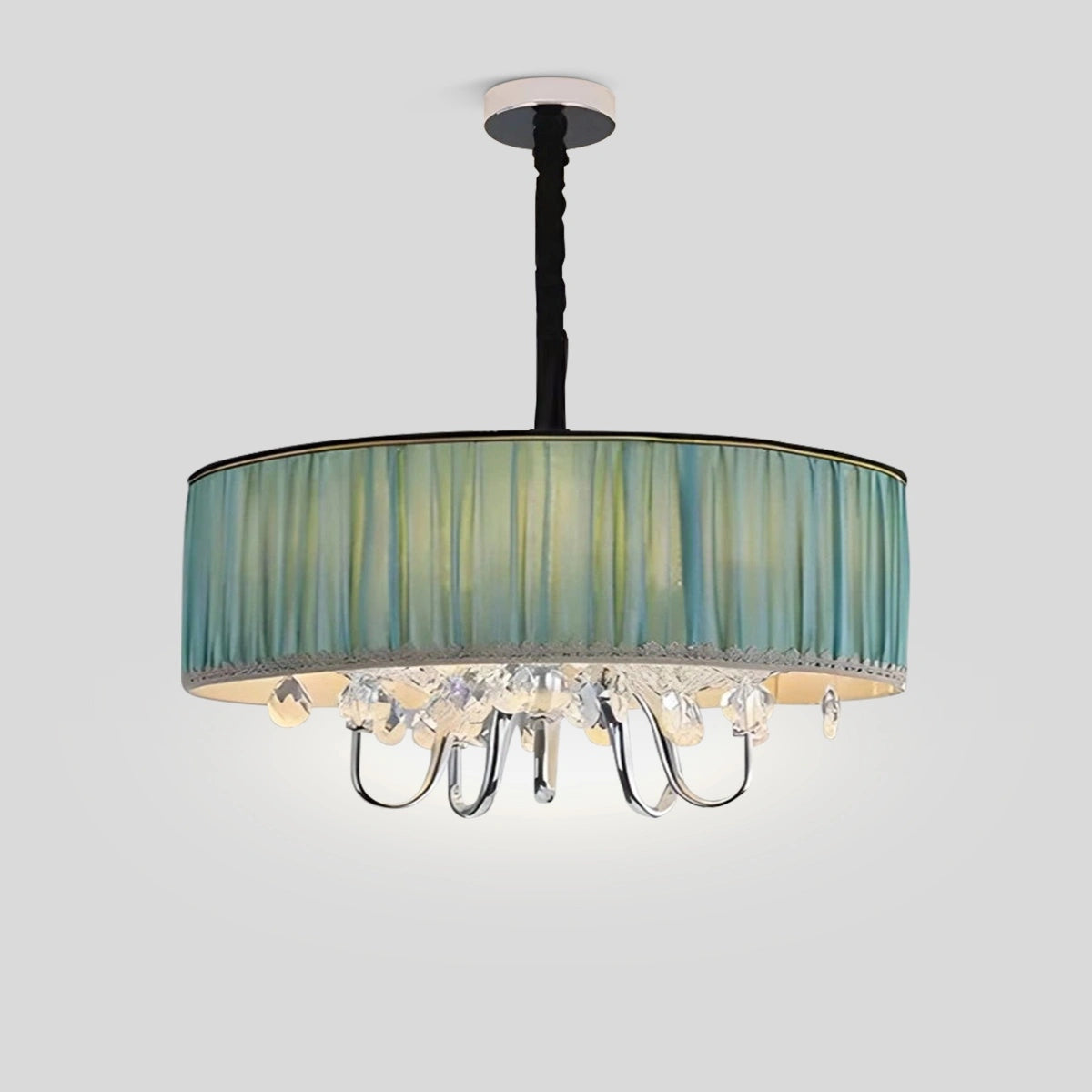 Antizer Alloy Luxury Crystal Pendant Light for Living Room