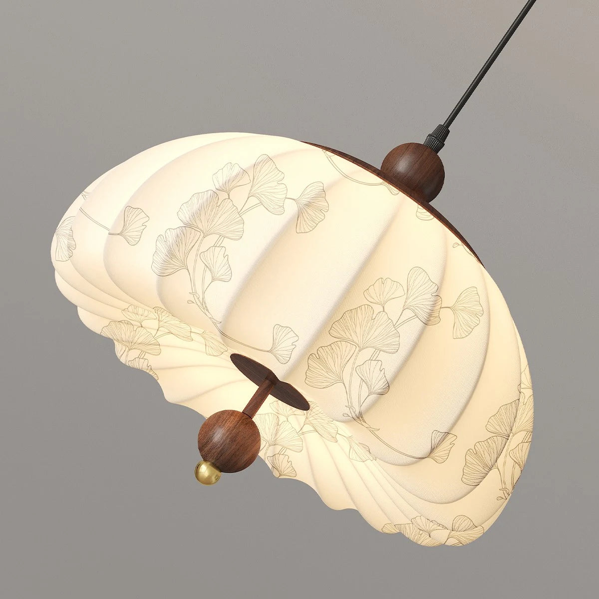 Antizer Displaceable Fabric Pendant Lamp for Dining Room