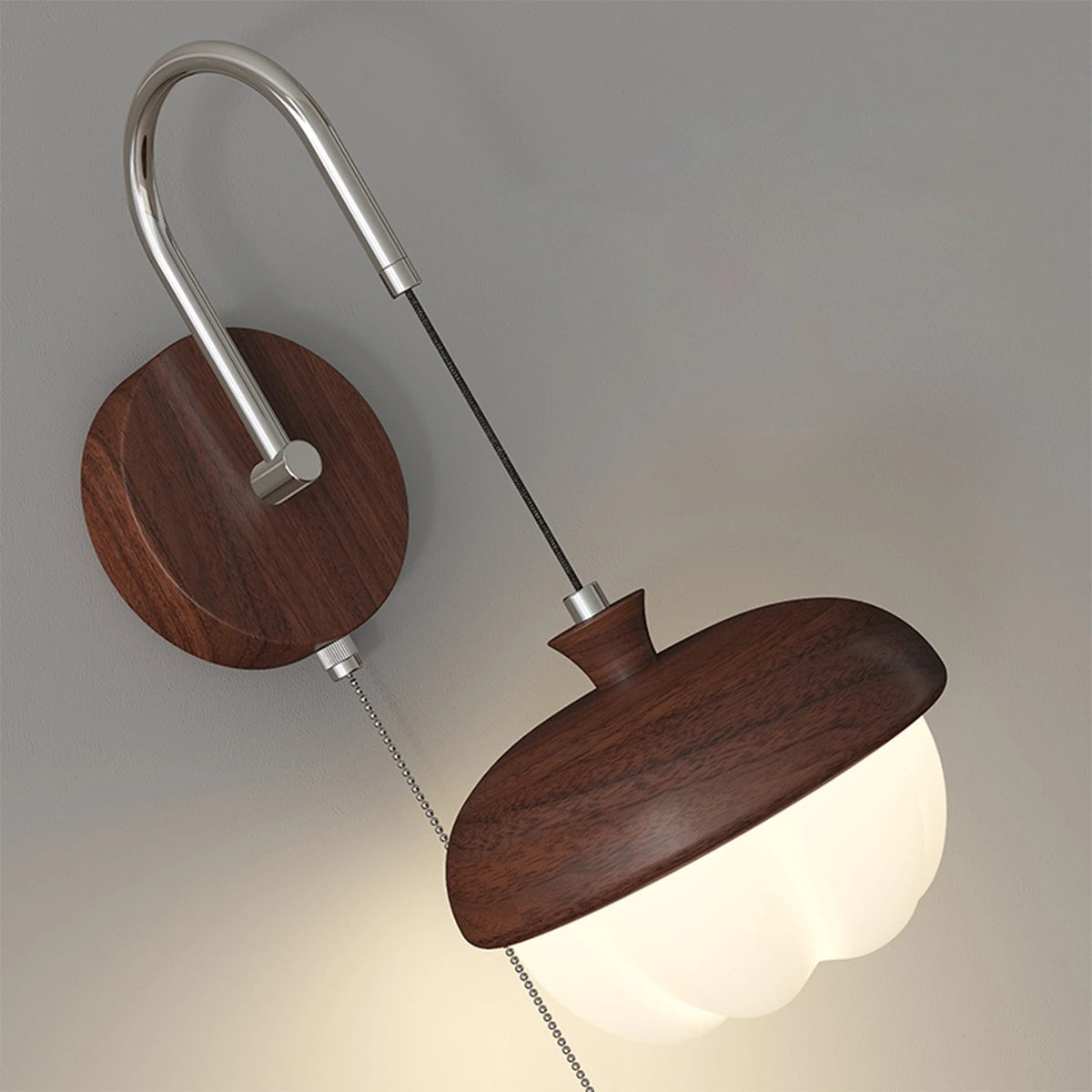Antizer Movable Bud-Shaped Bedside Wall Lamp