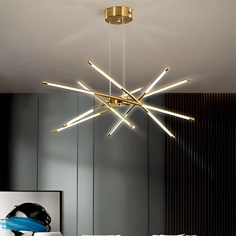 Antizer Rotatable LED Chandelier for Living Room