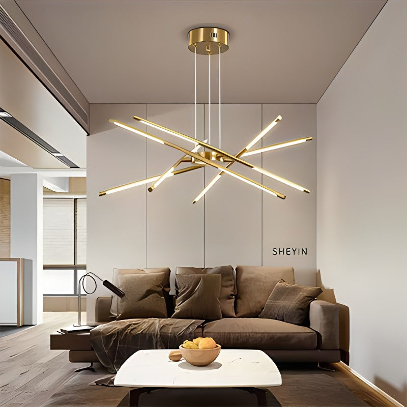 Antizer Rotatable LED Chandelier for Living Room