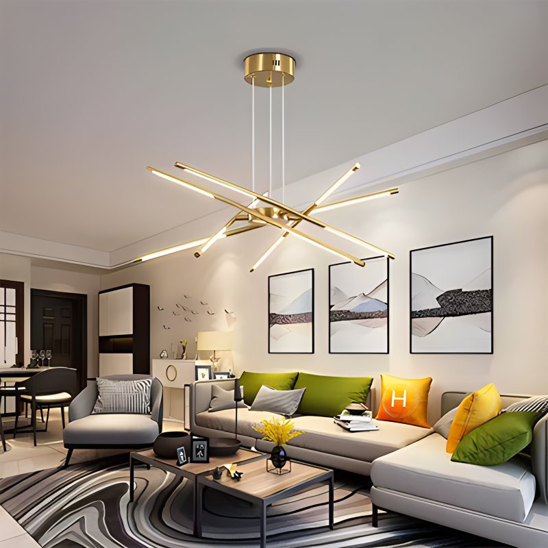 Antizer Rotatable LED Chandelier for Living Room