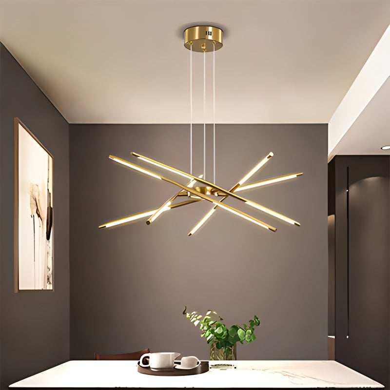 Antizer Rotatable LED Chandelier for Living Room