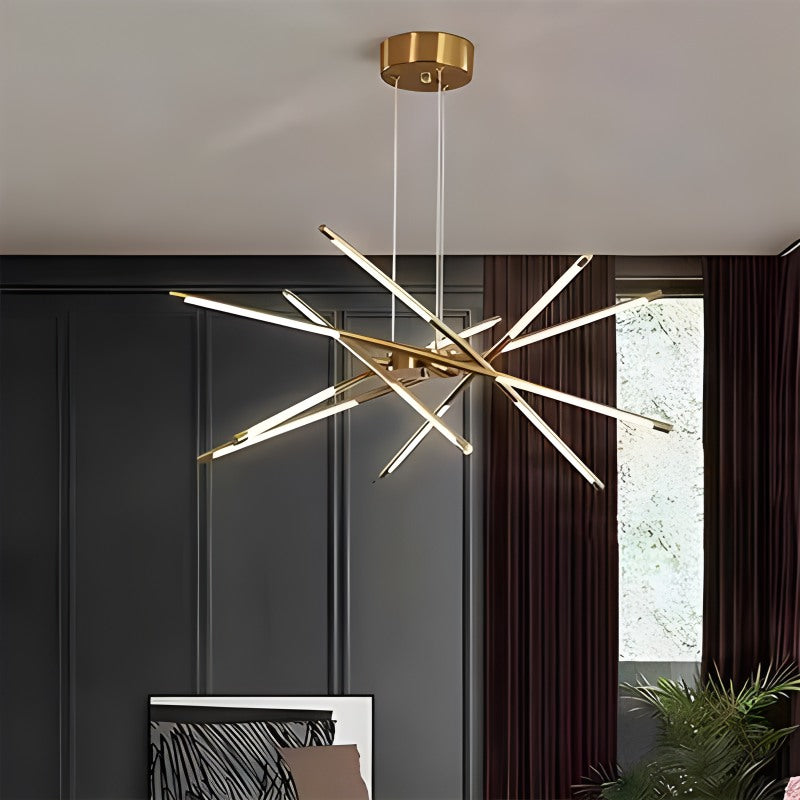 Antizer Rotatable LED Chandelier for Living Room