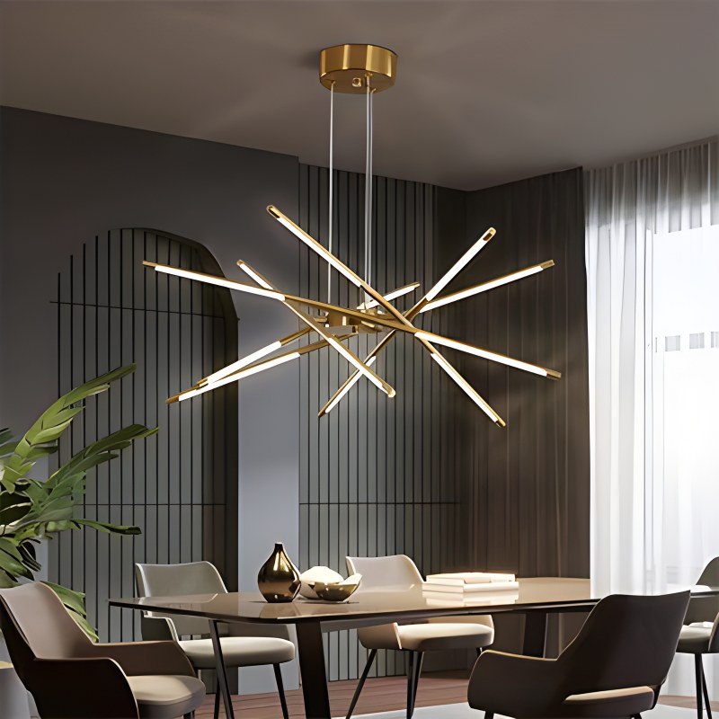 Antizer Rotatable LED Chandelier for Living Room
