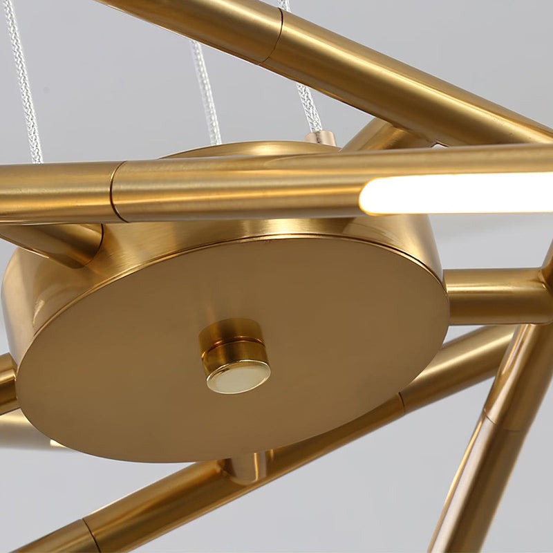 Antizer Rotatable LED Chandelier for Living Room