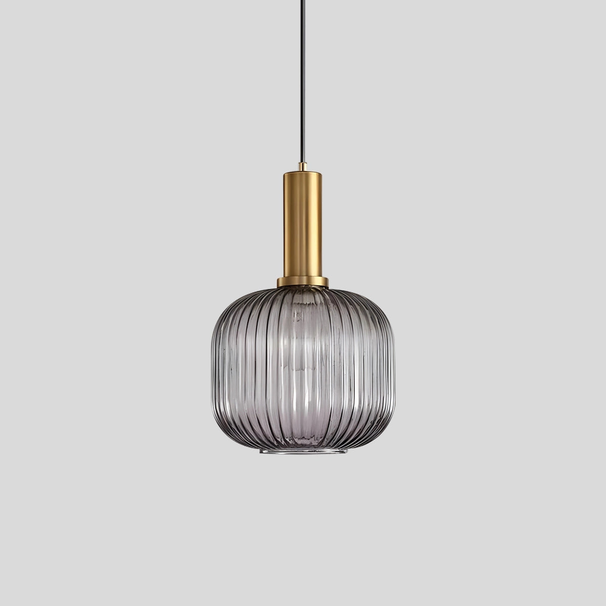 Antizer Nordic Vintage Glass Striped Pendeant Light