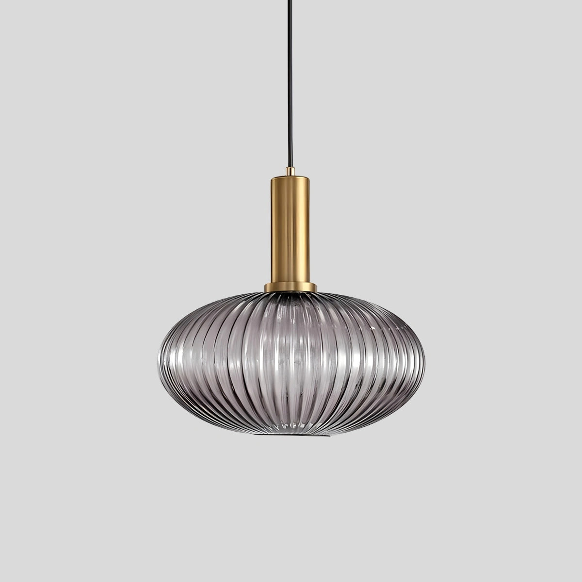 Antizer Nordic Vintage Glass Striped Pendeant Light