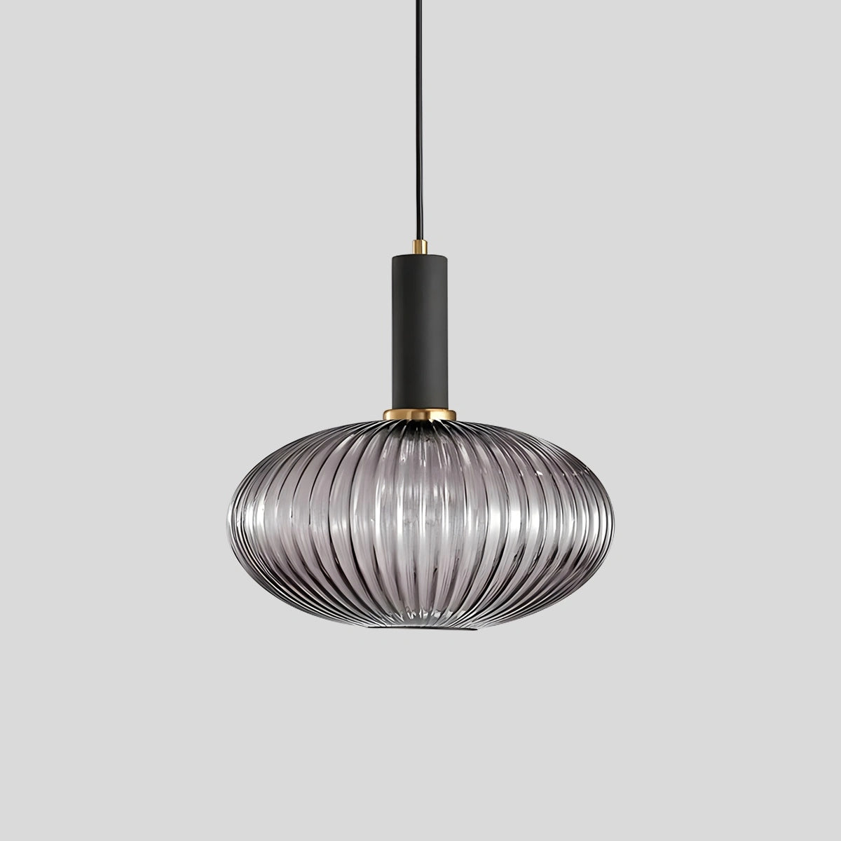 Antizer Nordic Vintage Glass Striped Pendeant Light
