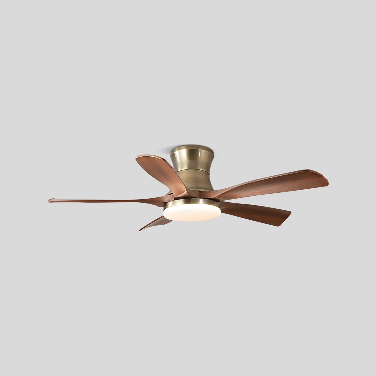 Antizer Modern 5-leaf Remote Control Ceiling Fan Light