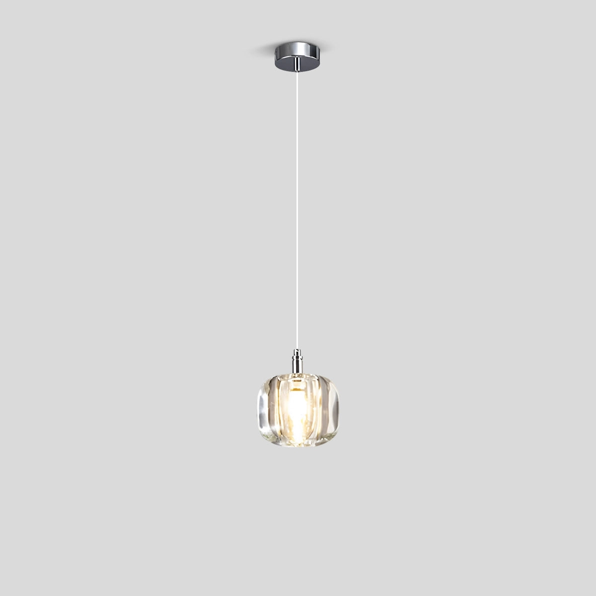 Antizer Colored Glass Multi Pendant Chandelier