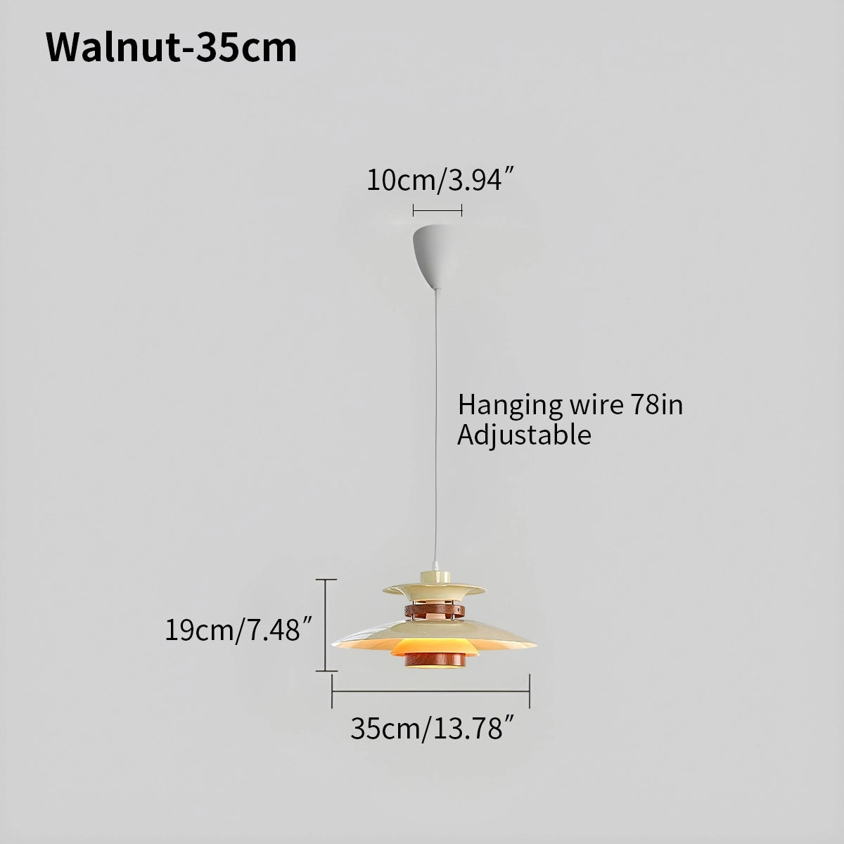 Antizer Mercero UFO Pendant Light for kitchen Dining Area