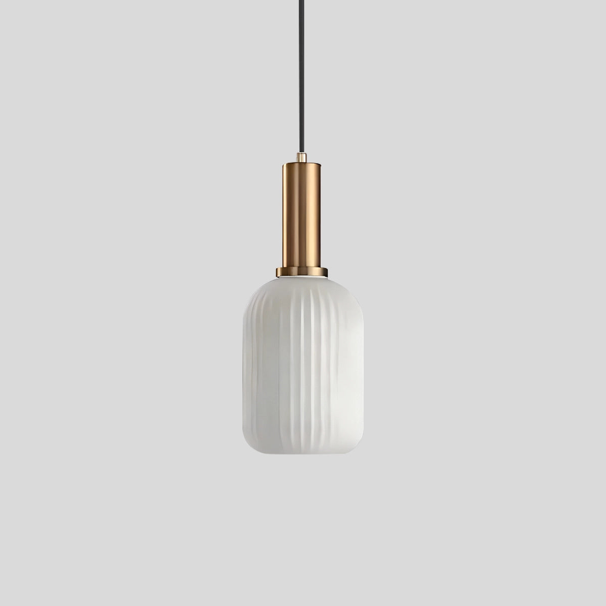 Antizer Nordic Vintage Glass Striped Pendeant Light