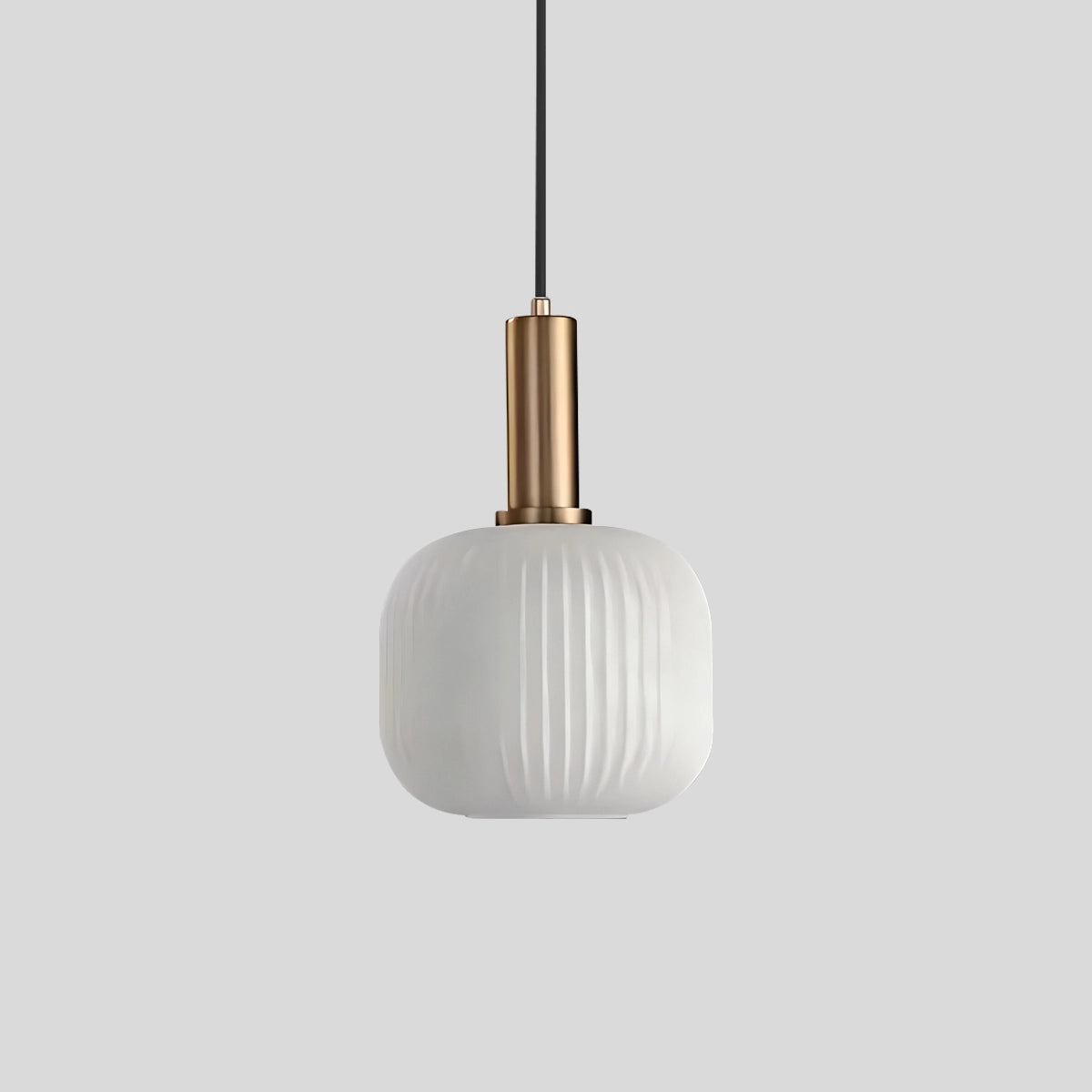 Antizer Nordic Vintage Glass Striped Pendeant Light