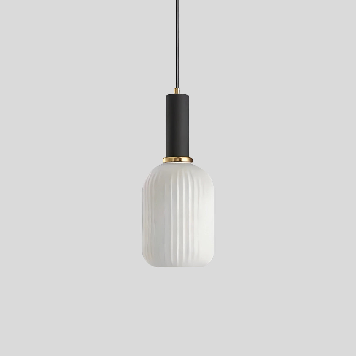 Antizer Nordic Vintage Glass Striped Pendeant Light