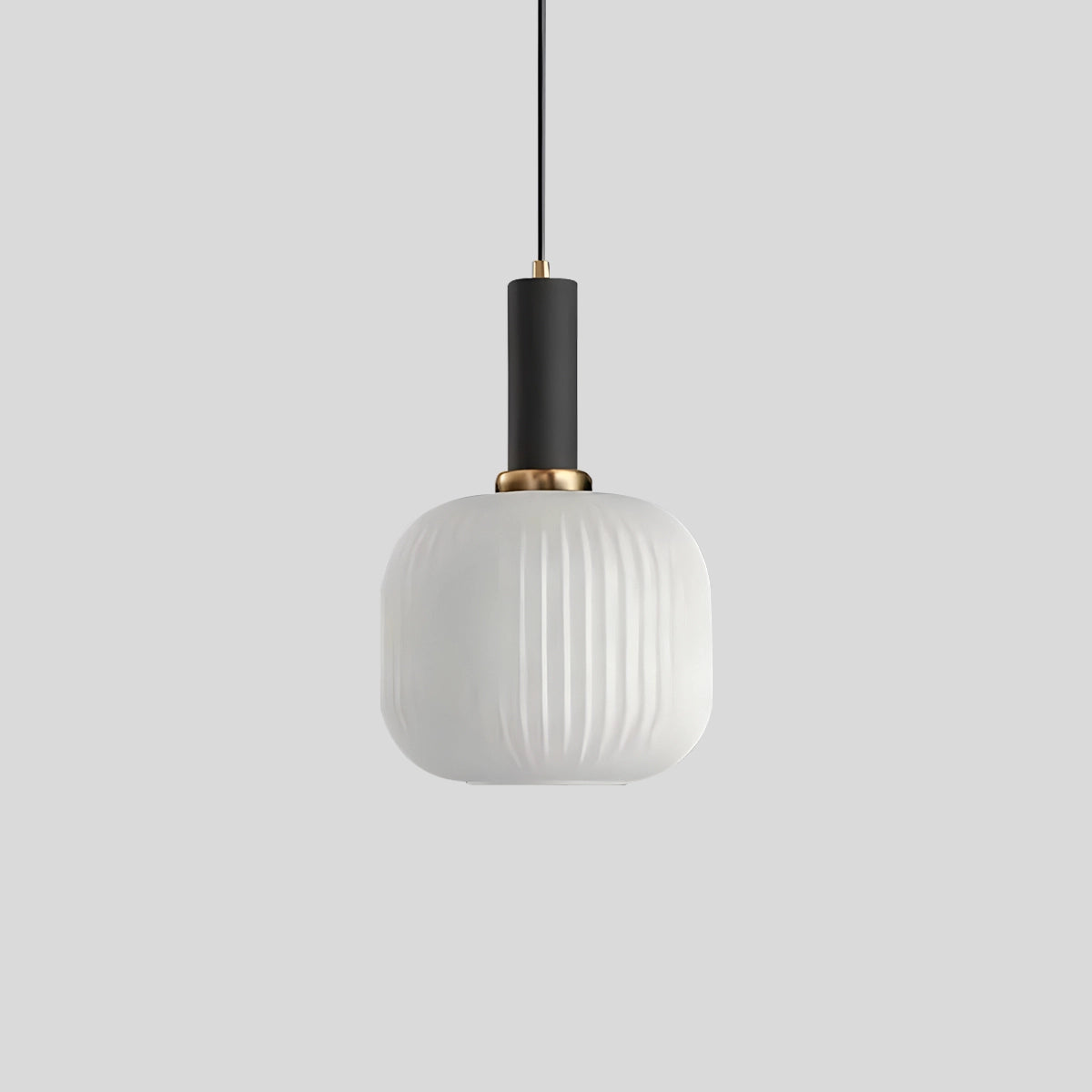 Antizer Nordic Vintage Glass Striped Pendeant Light