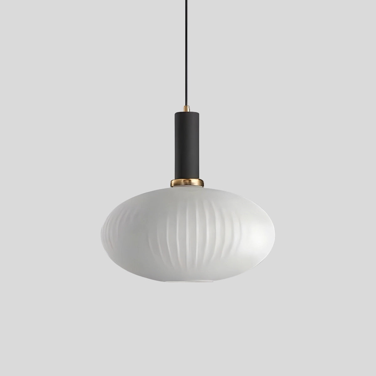 Antizer Nordic Vintage Glass Striped Pendeant Light