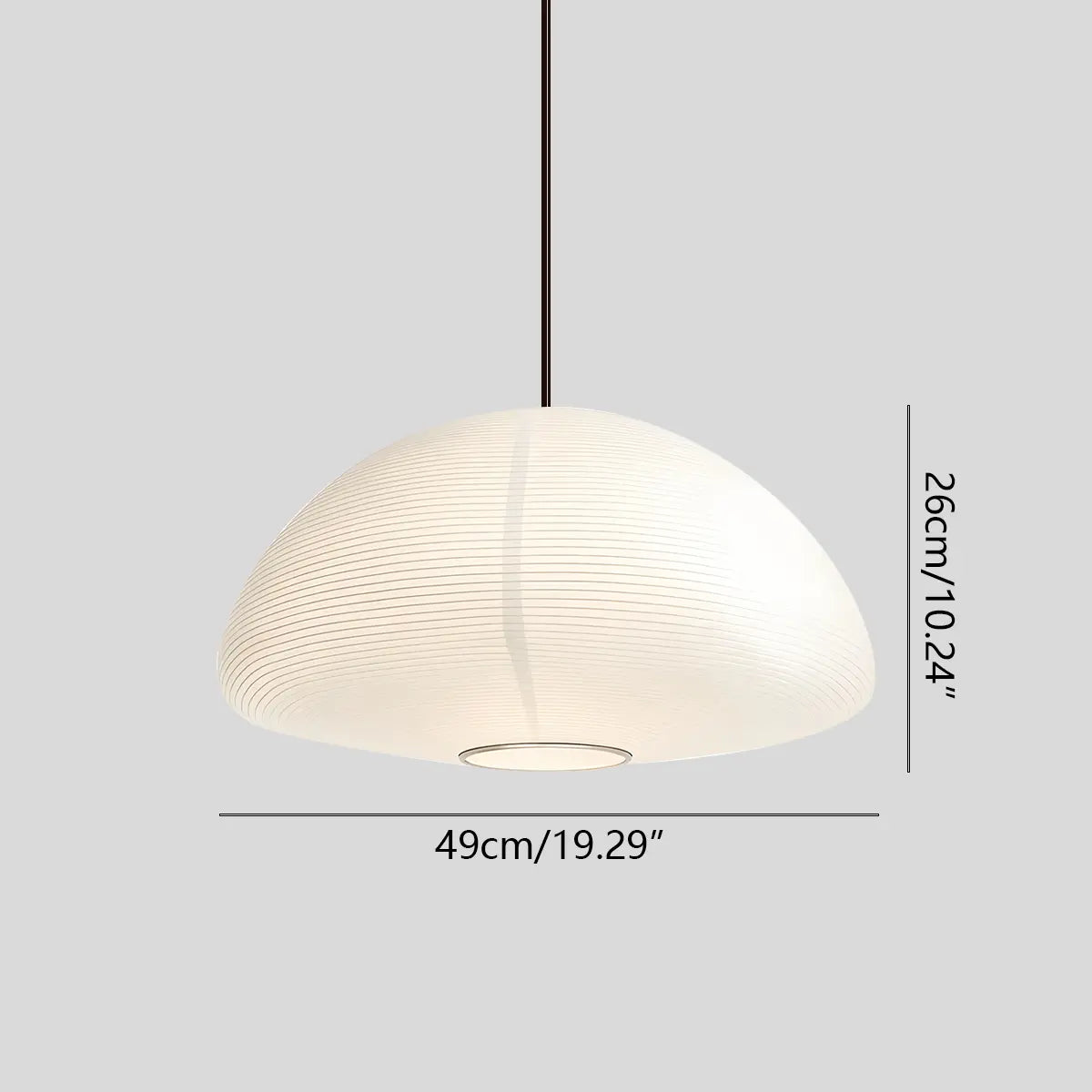Antizer Hikari Paper Lantern Pendant Light for Bedroom