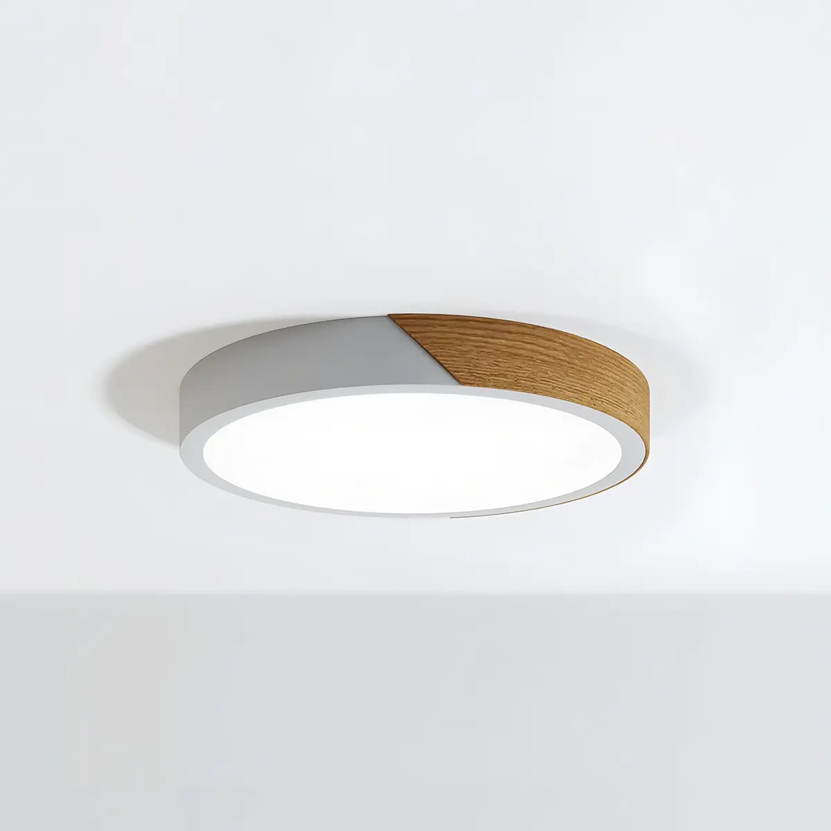 Antizer Minimalist Wood Ceiling Light for Bedroom