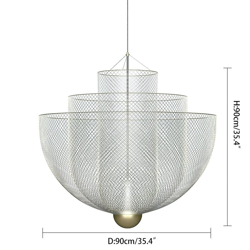Antizer Meshmatics Hanging Lamp for Kitchens Dining Room