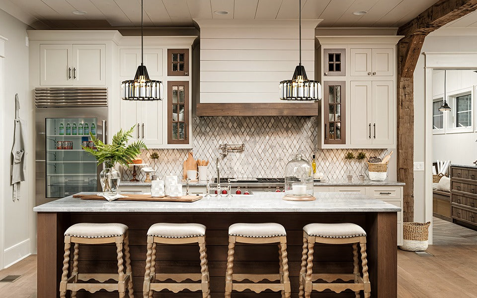 Elevate Your Space with the Antizer Modern Iron Art Glass Pendant Lamp