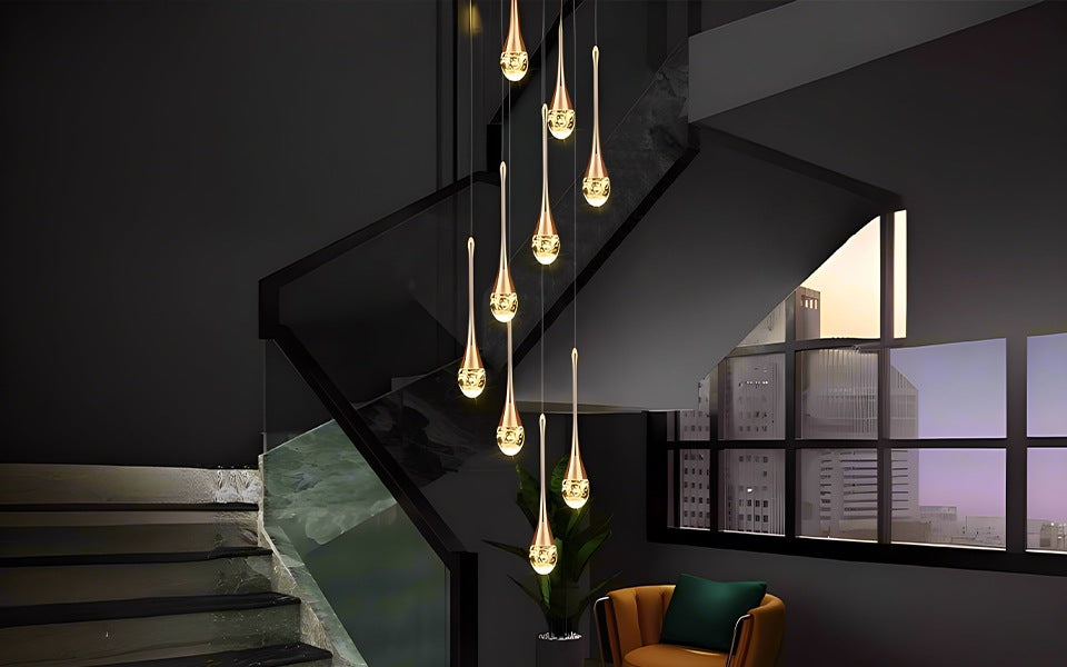 long chandelier