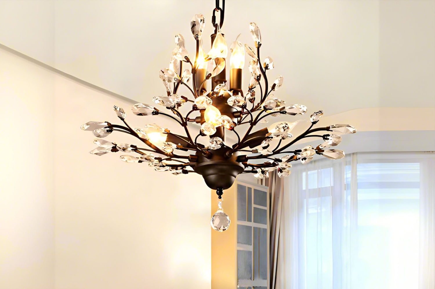 Glass Chandelier