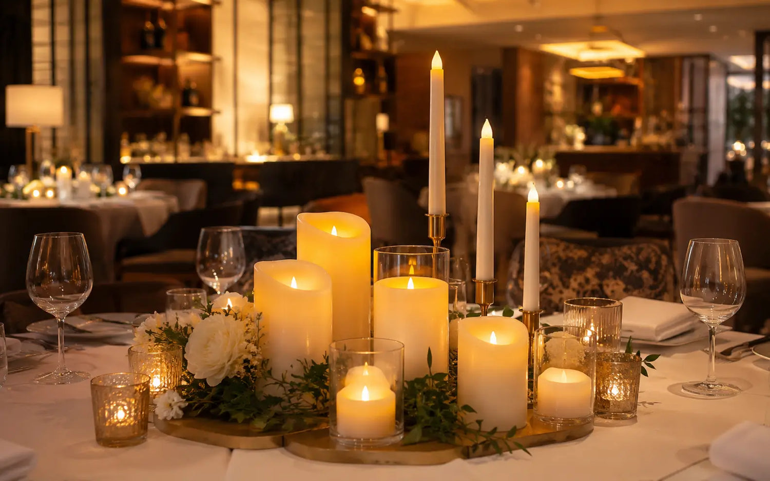 Best Flameless Candles for Restaurants and Hotels