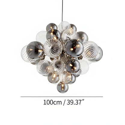 Antizer Nordic Glass Bubble Chandelier