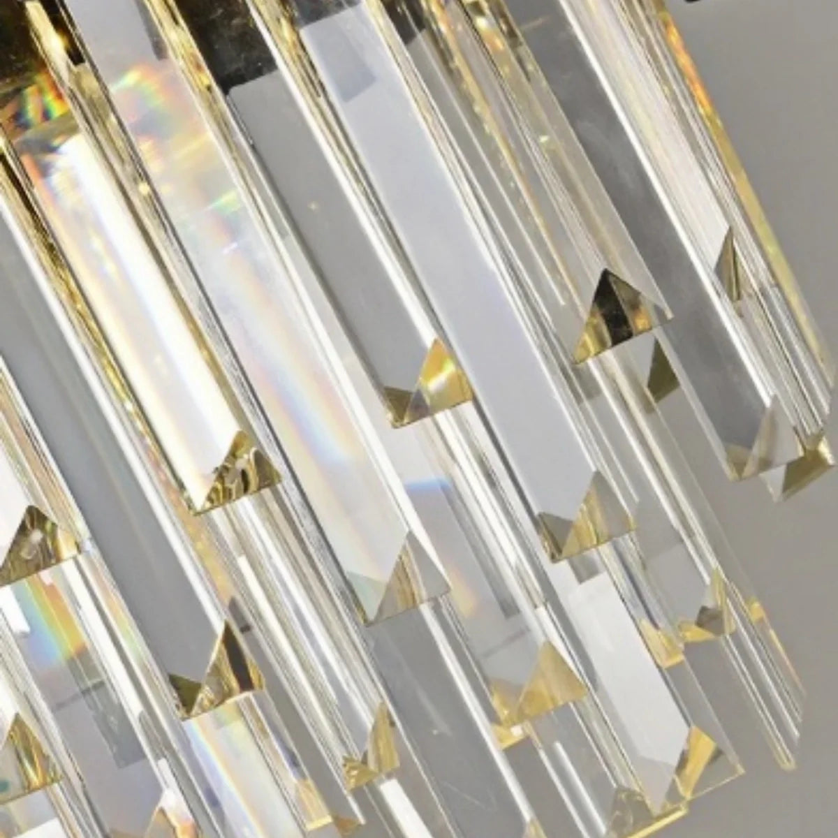 Antizer Luxury Obsidian Crystal Wall Sconce