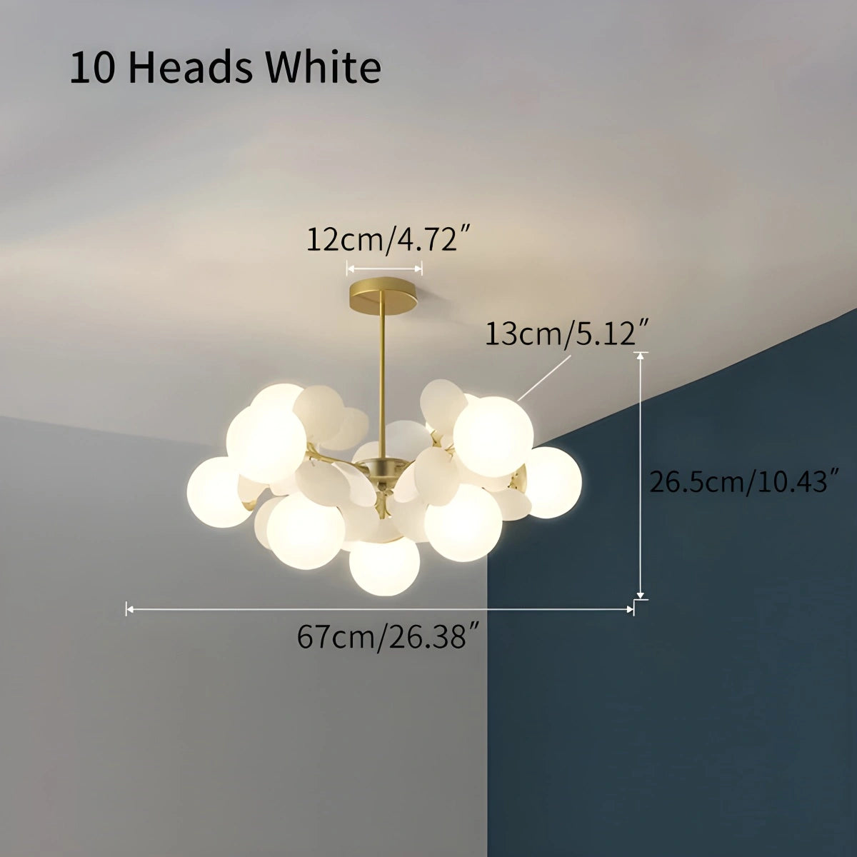 Antizer Colorful Flash Modern Chandelier