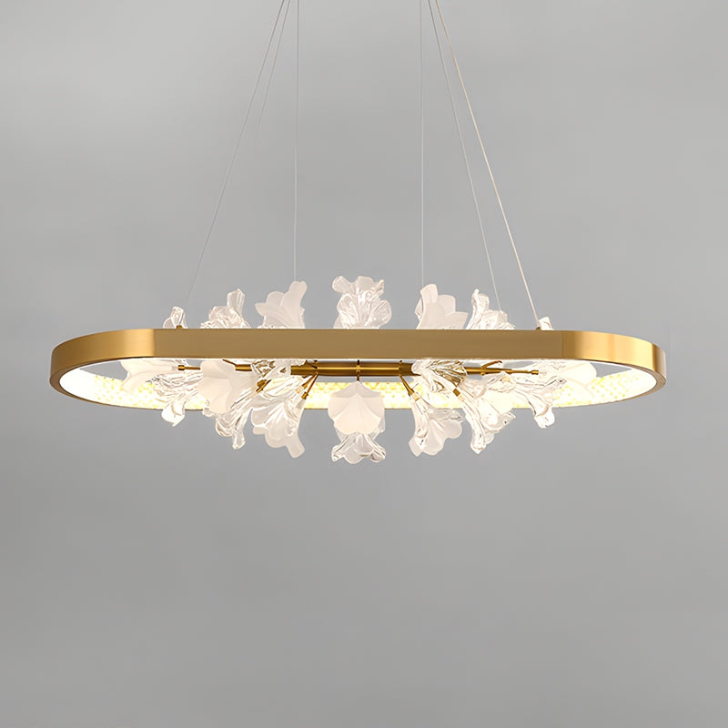 Nordic Light Luxury Ring Creative Chandelier