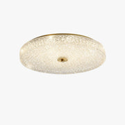 Antizer Textured Glass Round Ceiling Light