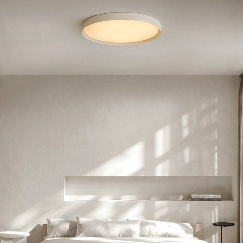 Antizer Minimalist Flat Round Flush Mount Ceiling Light