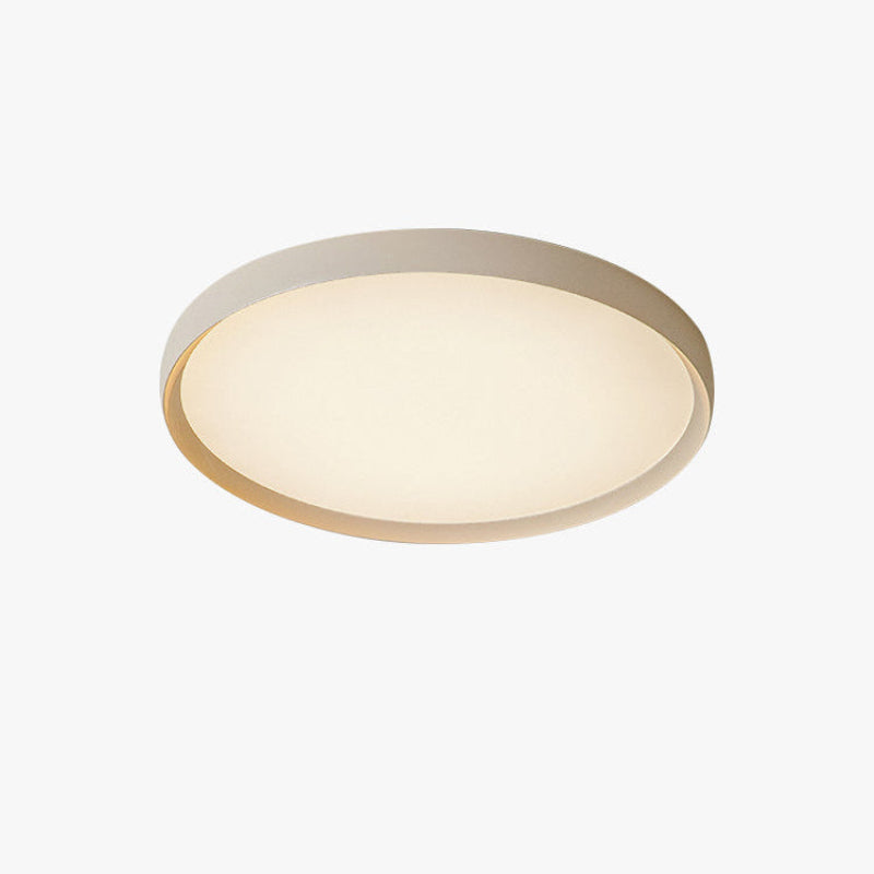 Antizer Minimalist Flat Round Flush Mount Ceiling Light