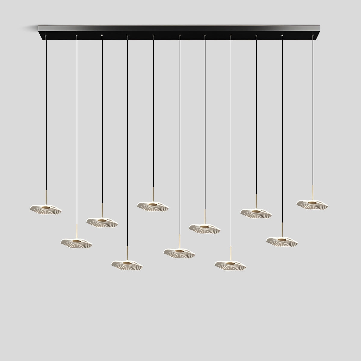 Antizer Creative Lotus Leaf Dining Room Pendant Light