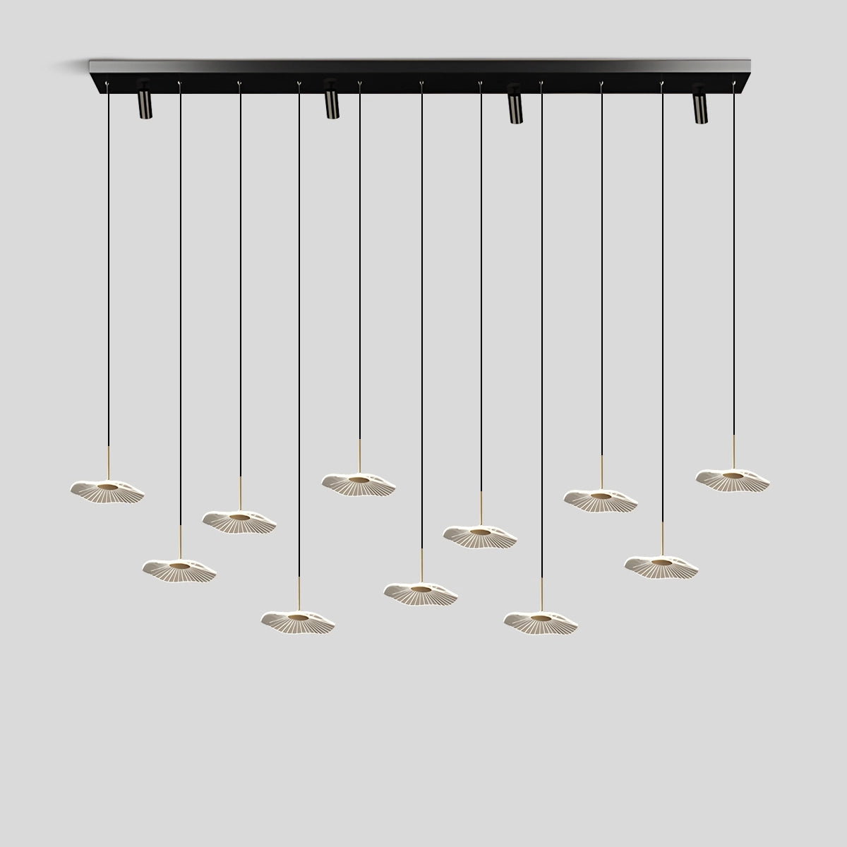 Antizer Creative Lotus Leaf Dining Room Pendant Light