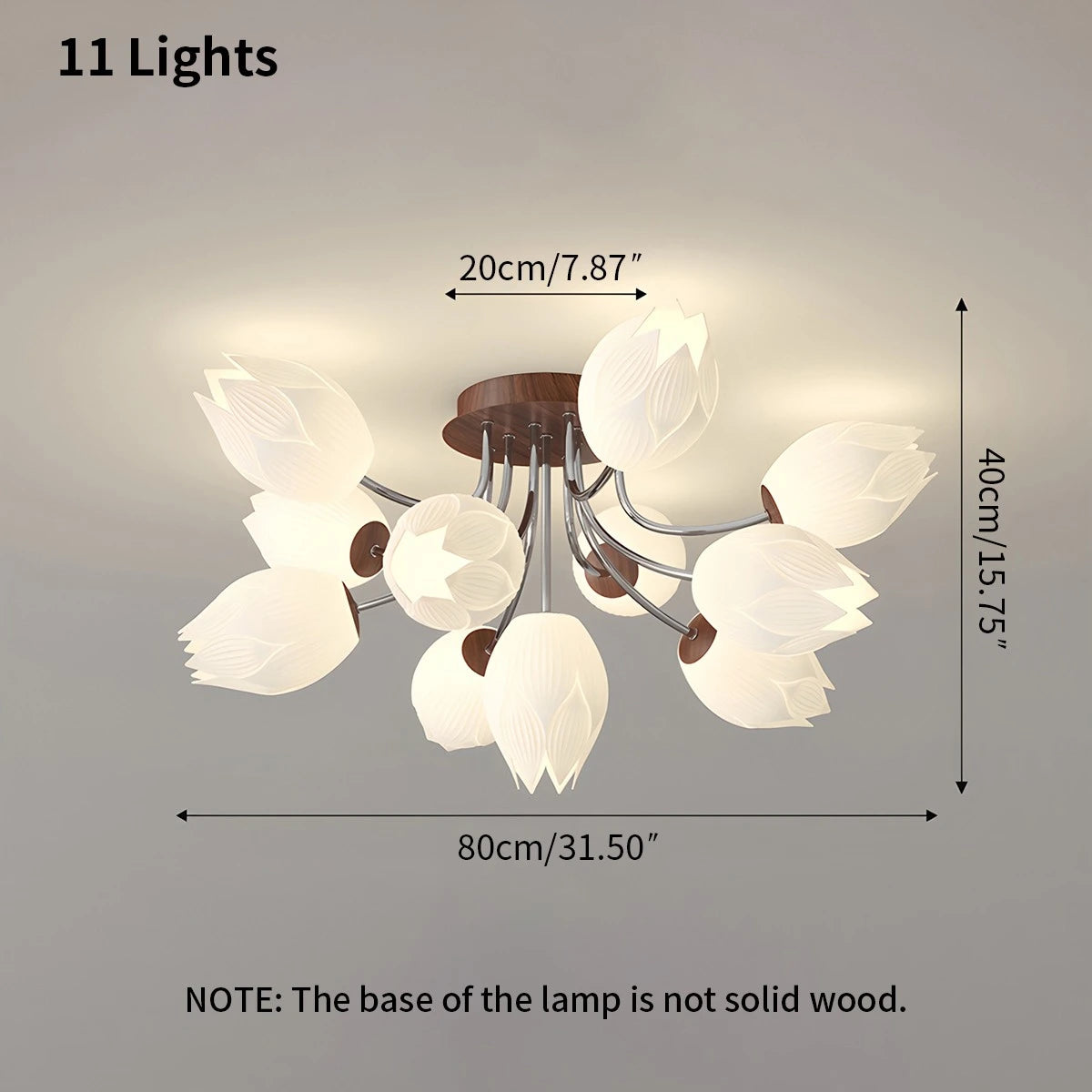 Antizer Medieval Flower Ceiling Lamp for Living Room