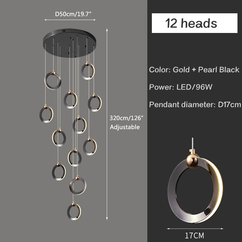 Nordic LED Ceiling Chandelier