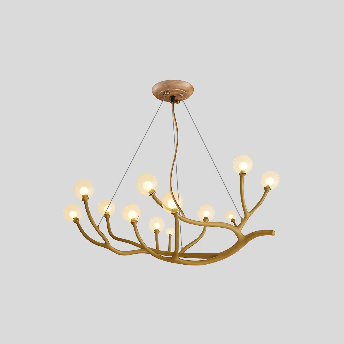 Antizer Arvore Branch Glass Chandelier for Dining Room