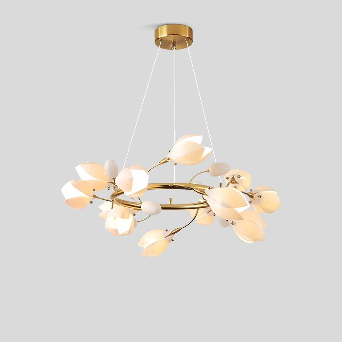 Antizer Ceramics Magnolia Chandelier