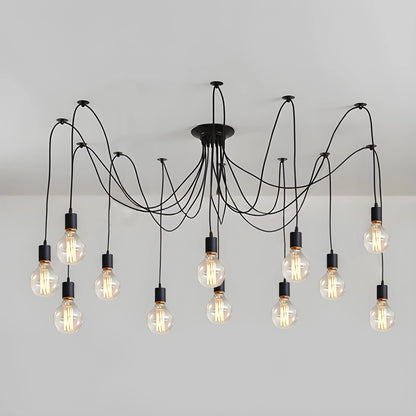 Antizer Alfie Vintage Multiple Light Bulbs Chandelier