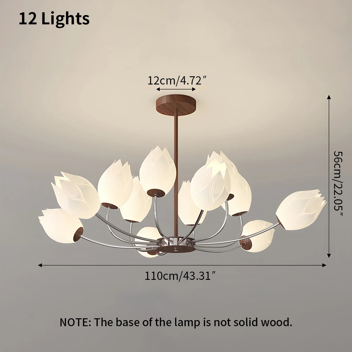 Antizer Medieval Style Flower Chandelier for Bedroom