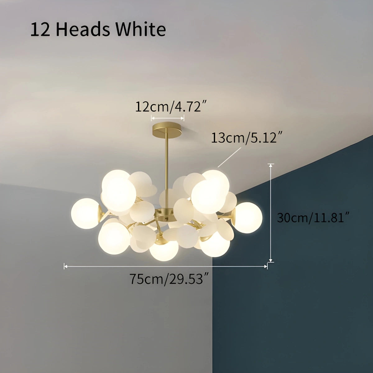 Antizer Colorful Flash Modern Chandelier