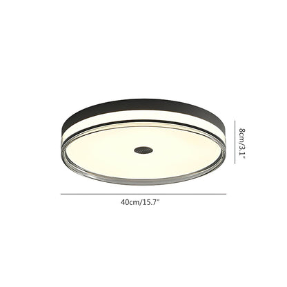 Antizer Acrylic Round LED Ceiling Lamp for Bedroom